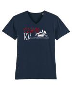 Wild Camping Tricou mânecă scurtă guler V Bărbat Presenter