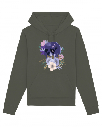 Pastel Flowers Khaki