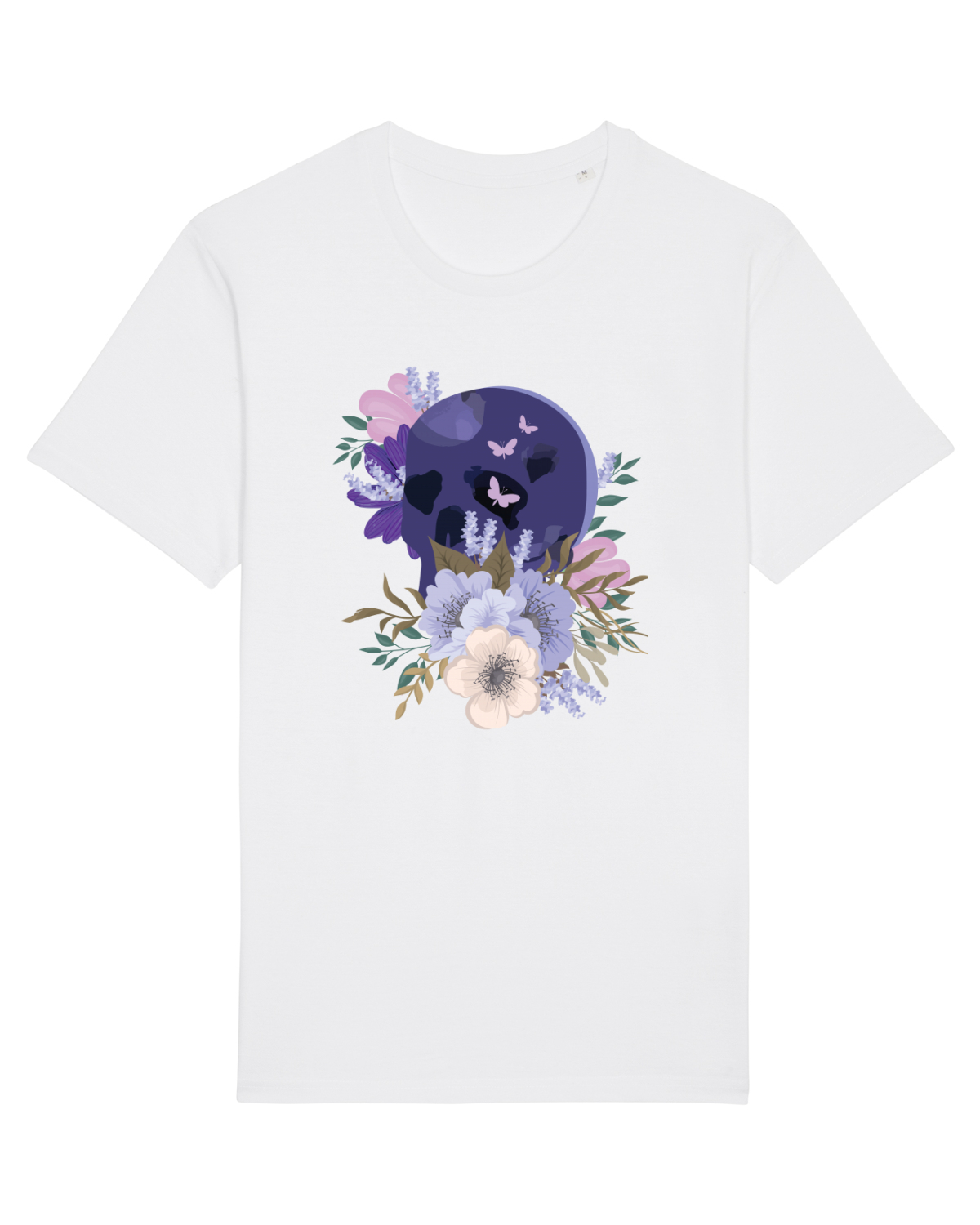 Tricou mânecă scurtă Unisex Rocker White