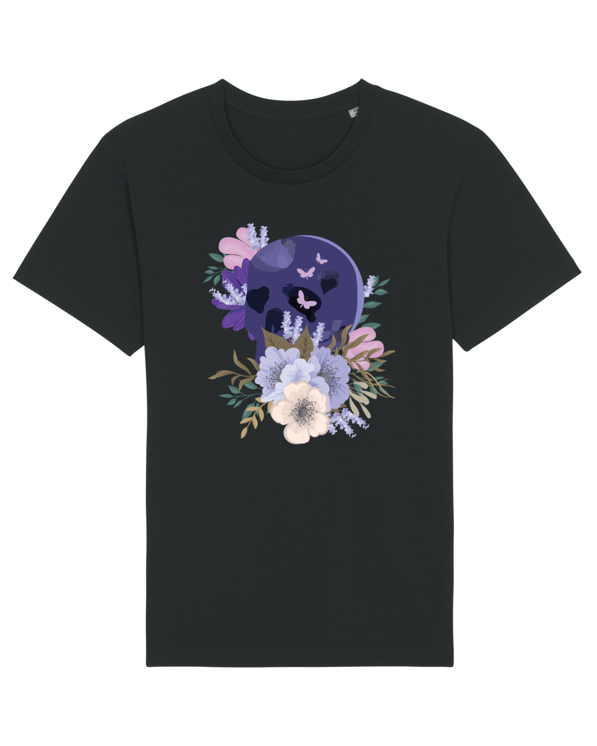 Tricou mânecă scurtă Unisex Rocker Black
