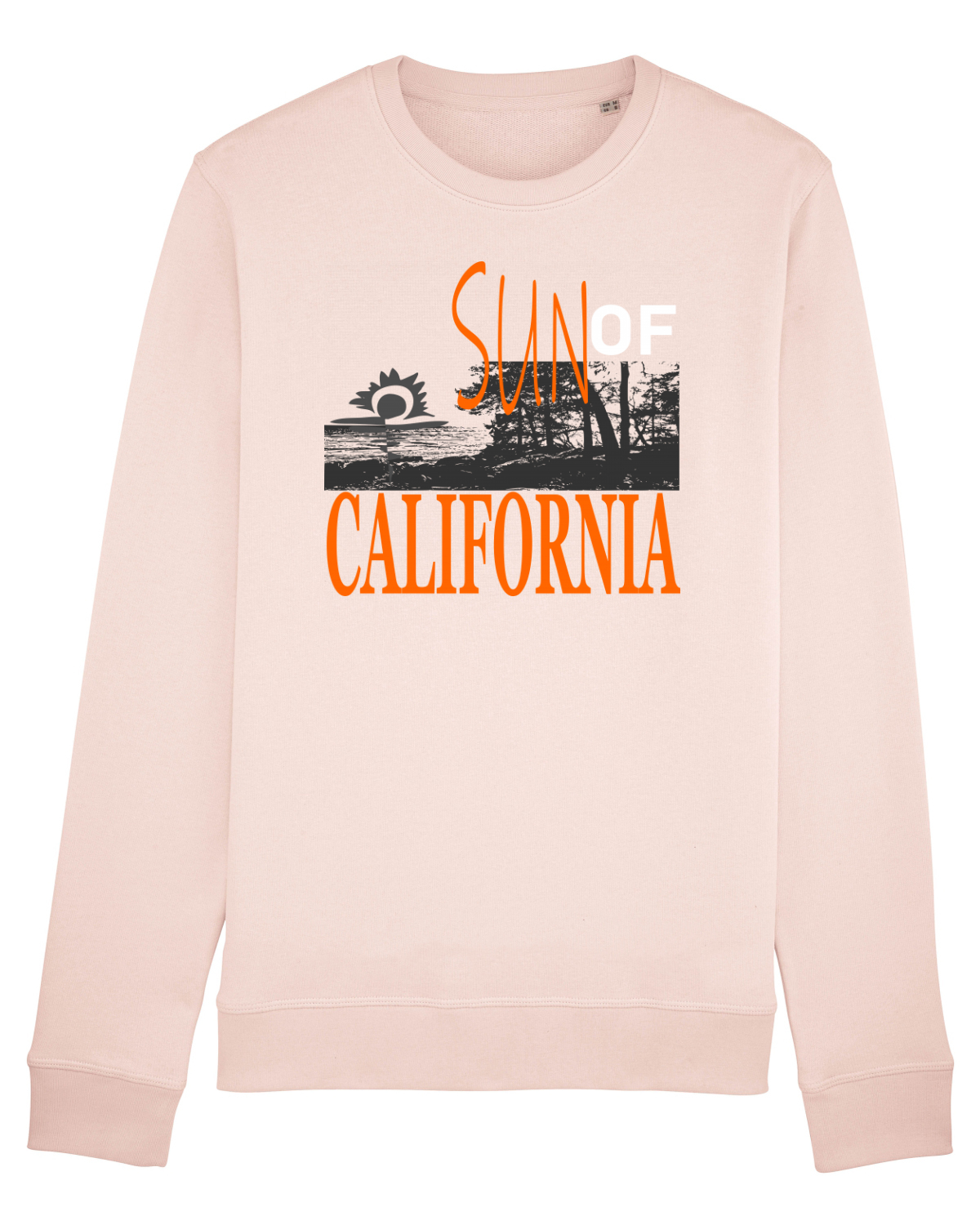 Bluză mânecă lungă Unisex Rise Candy Pink