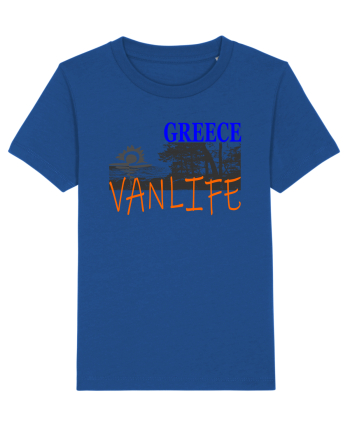 Greece. Vanlife Majorelle Blue