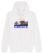 Sun Of Greece Hanorac cu fermoar Unisex Connector