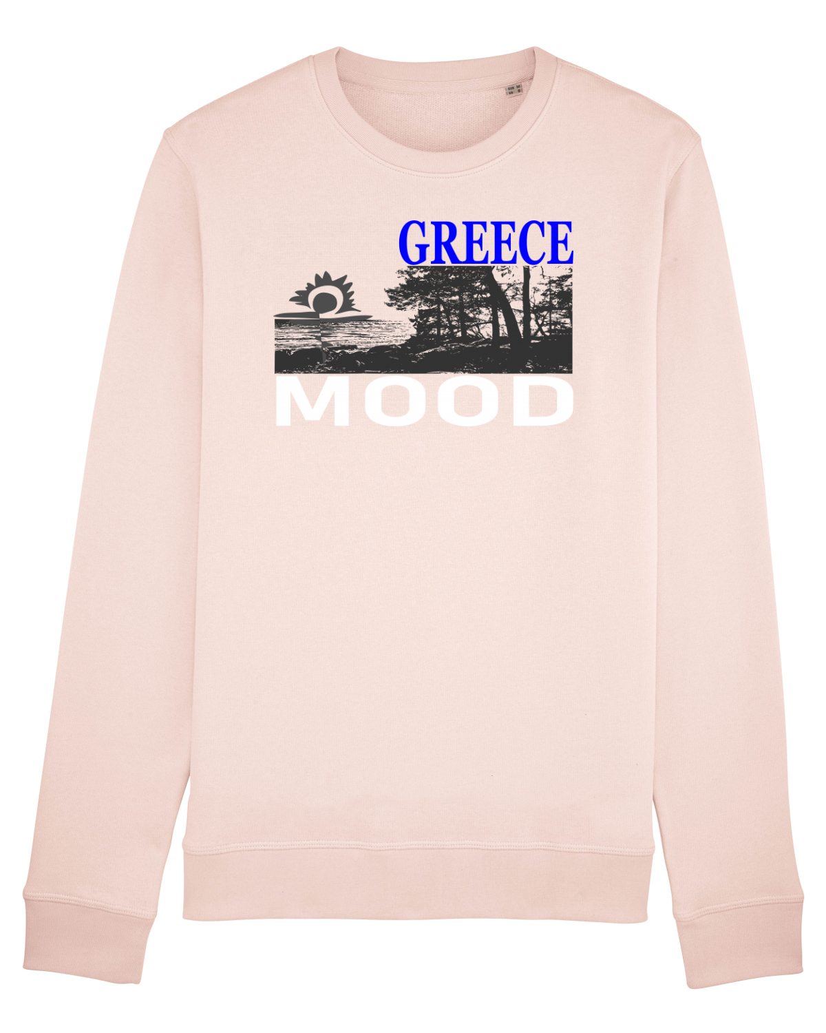 Bluză mânecă lungă Unisex Rise Candy Pink