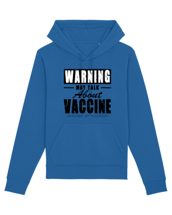 Warning May Talk About Vaccine Royal Blue