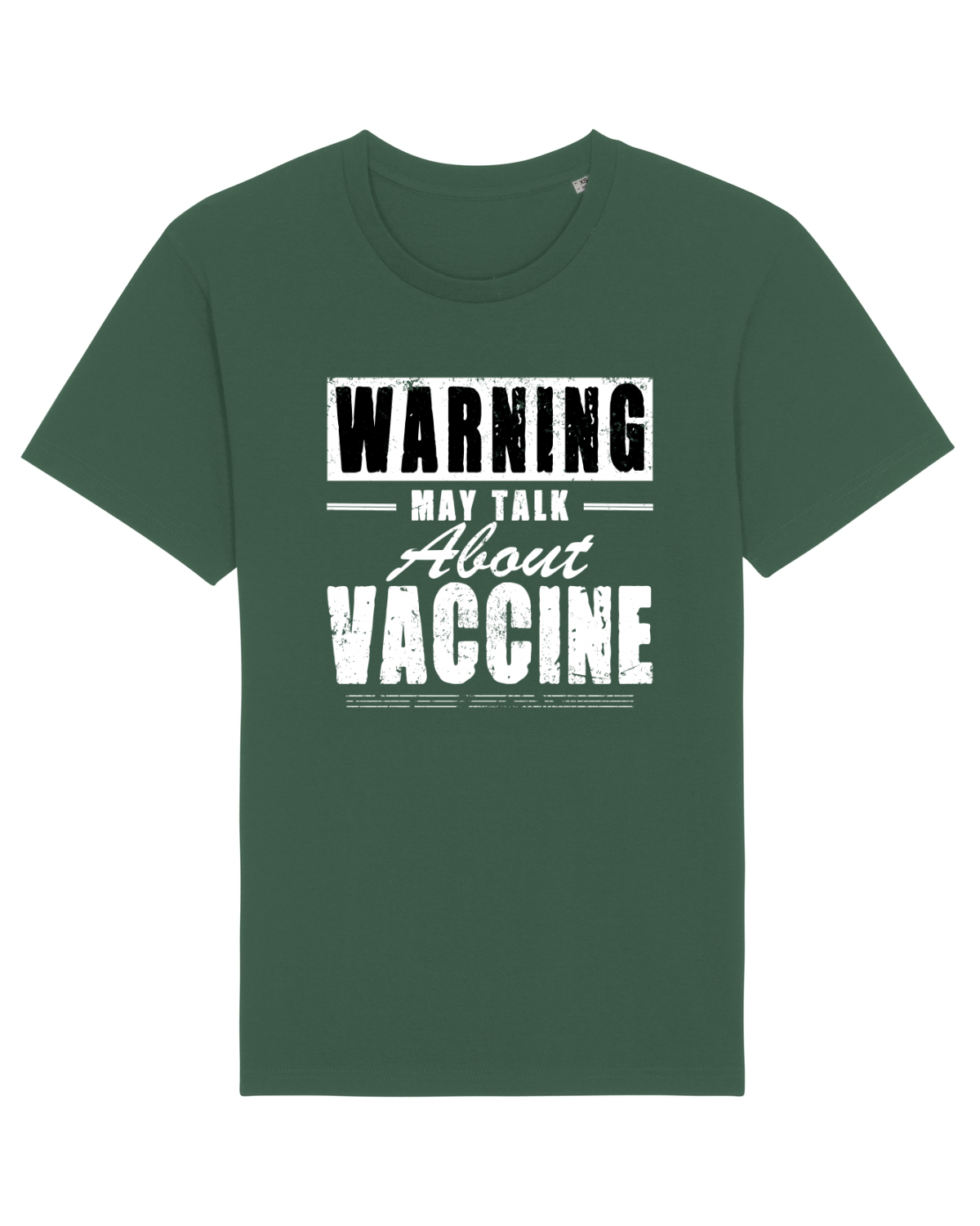 Tricou mânecă scurtă Unisex Rocker Bottle Green
