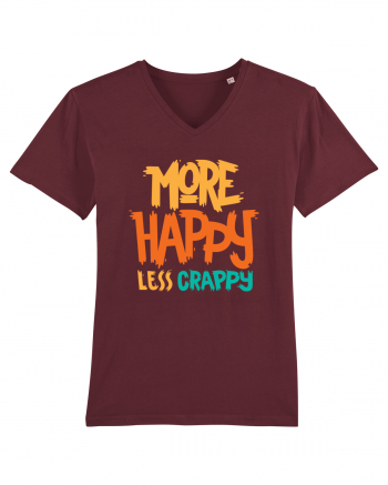 More Happy, Less Crappy! Burgundy