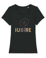 Iubire Tricou mânecă scurtă guler larg fitted Damă Expresser