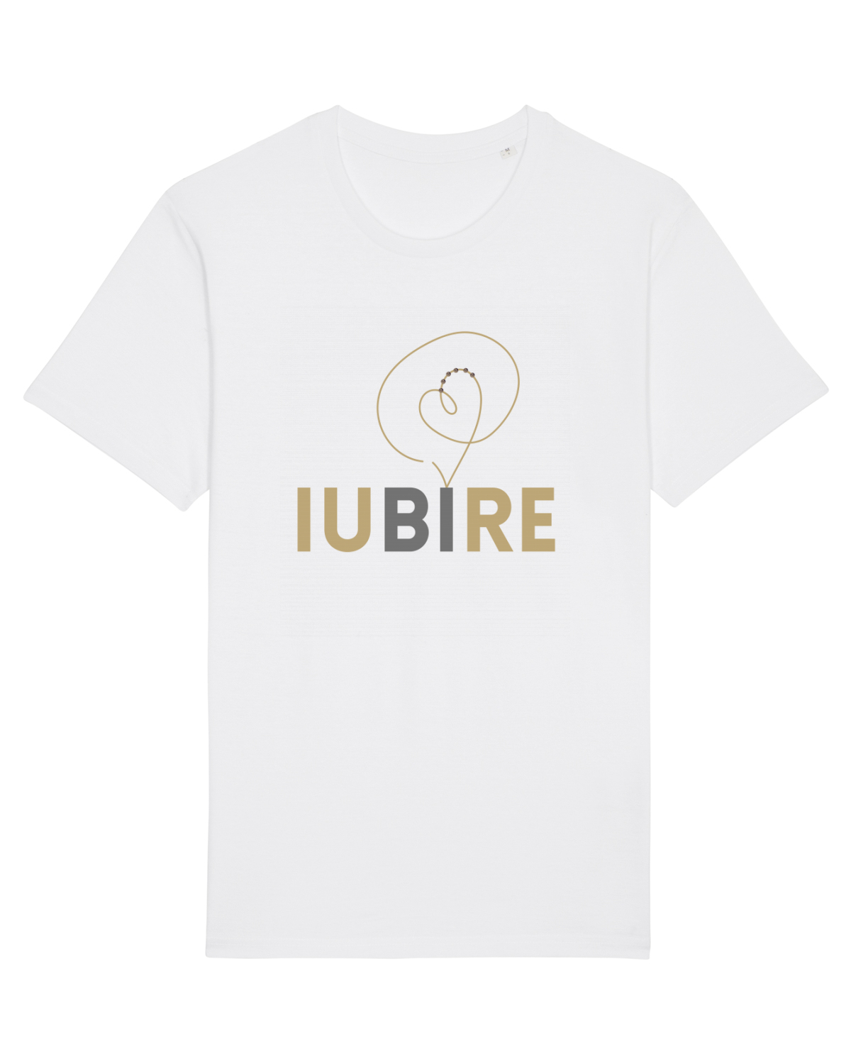 Tricou mânecă scurtă Unisex Rocker White