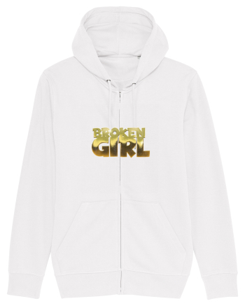 Broken girl White