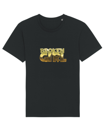 Broken girl Black
