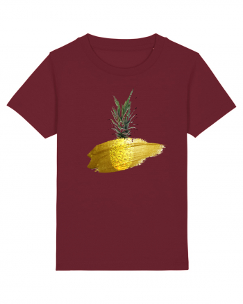 Golden Pineapple Burgundy