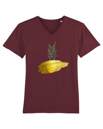 Golden Pineapple Burgundy