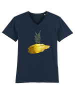 Golden Pineapple Tricou mânecă scurtă guler V Bărbat Presenter