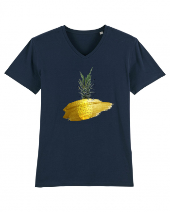 Golden Pineapple French Navy