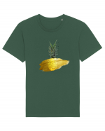 Golden Pineapple Tricou mânecă scurtă Unisex Rocker