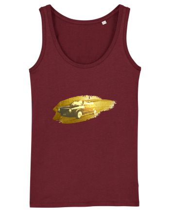 Golf Mk1 Gold Burgundy