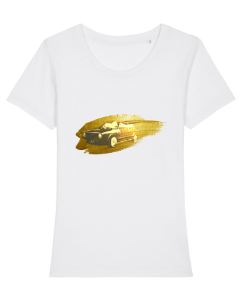 Golf Mk1 Gold White