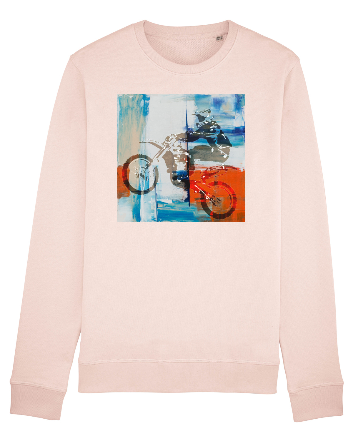 Bluză mânecă lungă Unisex Rise Candy Pink