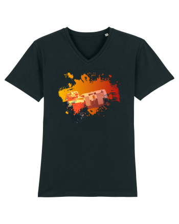 Orange Camera Black