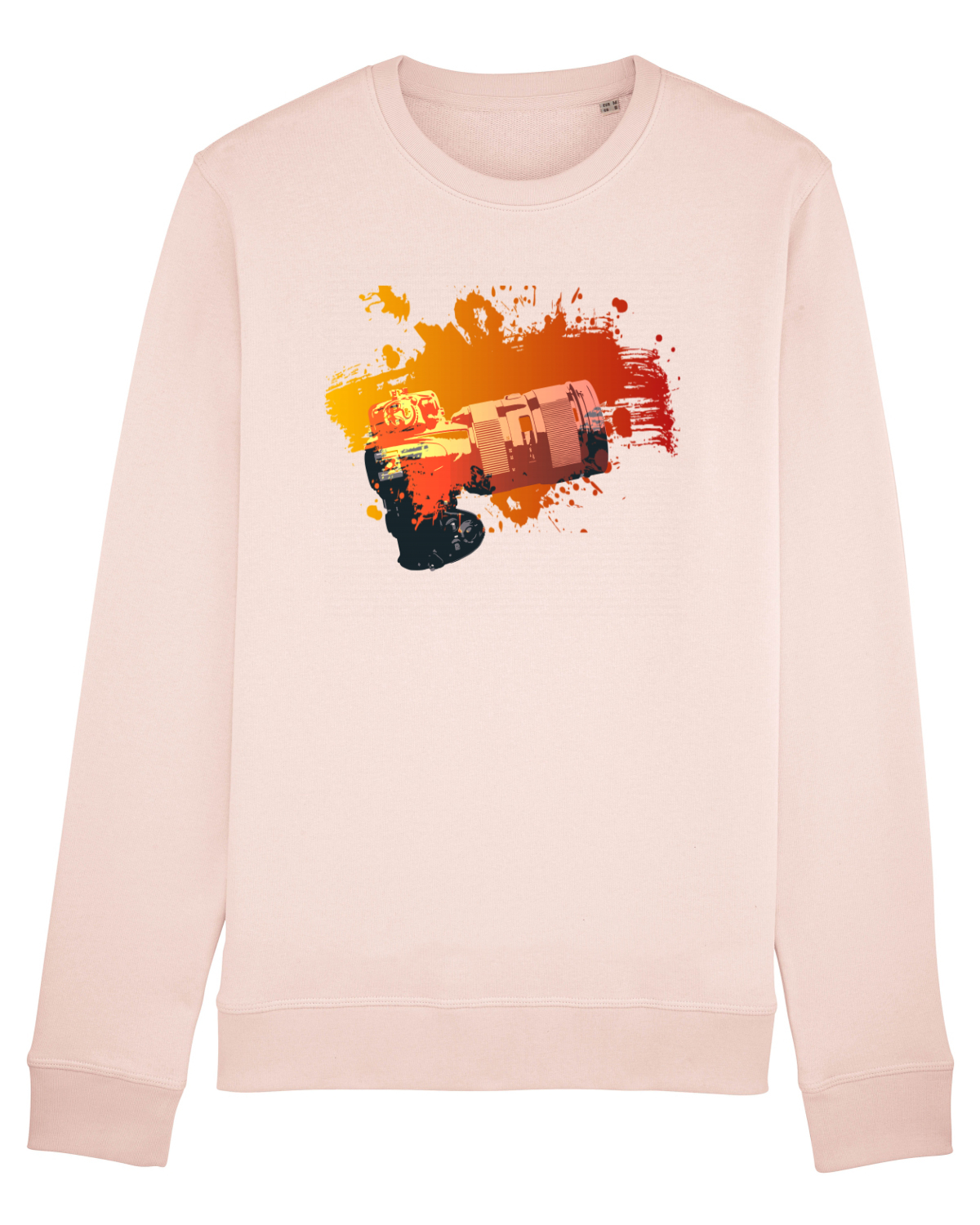 Bluză mânecă lungă Unisex Rise Candy Pink