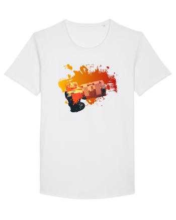 Orange Camera White