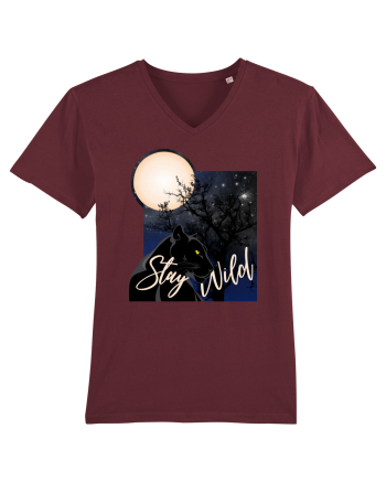 Stay Wild Burgundy