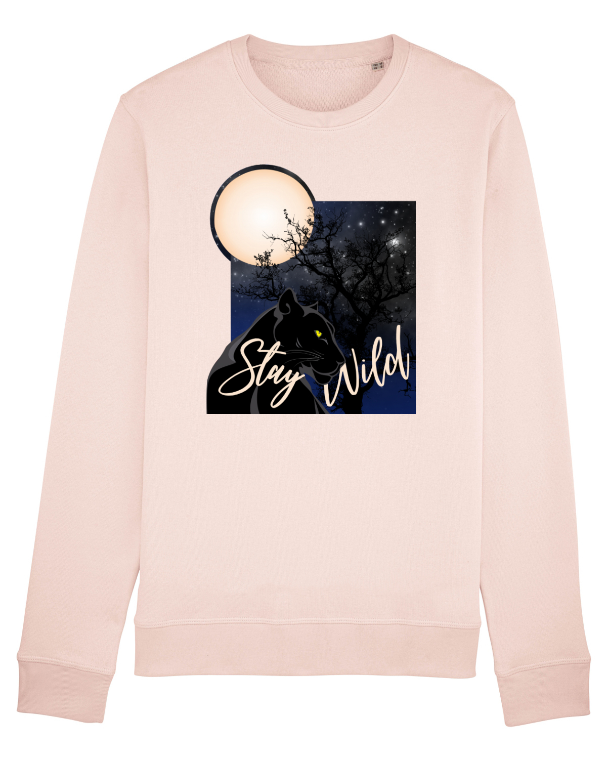Bluză mânecă lungă Unisex Rise Candy Pink