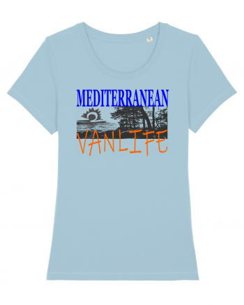 Mediterranean. Vanlife. Sky Blue