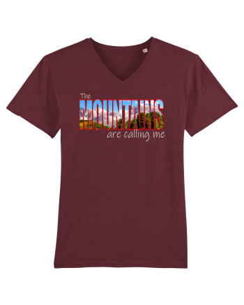 Mountains Burgundy