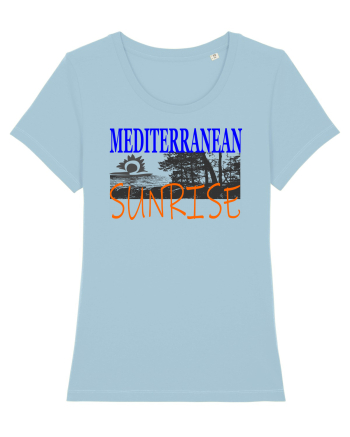 Mediterranean Sunrise Sky Blue