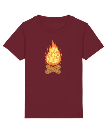 Camping Addict Burgundy