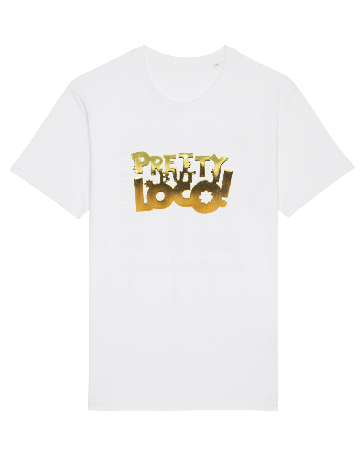 Tricou mânecă scurtă Unisex Rocker White