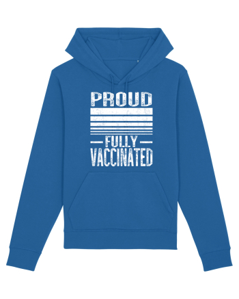 Proud Fully Vaccinated  Royal Blue
