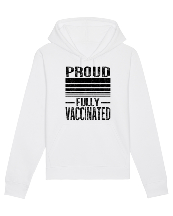 Proud Fully Vaccinated  White