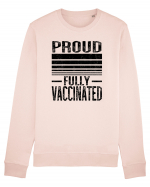 Proud Fully Vaccinated  Bluză mânecă lungă Unisex Rise