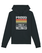 Proud Fully Vaccinated Sunset Hanorac Unisex Drummer