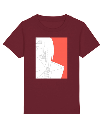 Naruto - Itachi Uchiha sketch  Burgundy