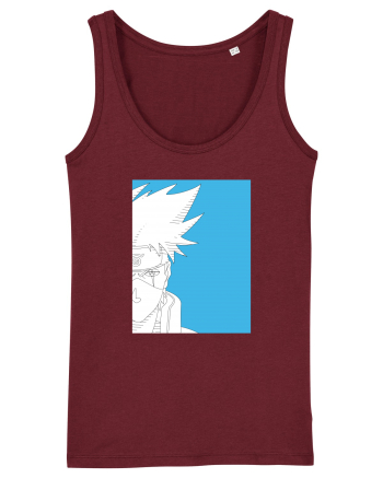 Naruto - Kakashi Hatake sketch Burgundy