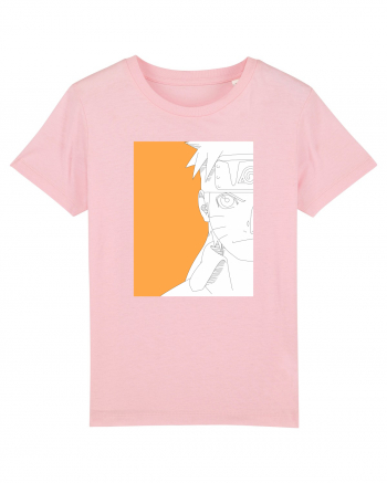 Naruto - Naruto Uzumaki sketch Cotton Pink