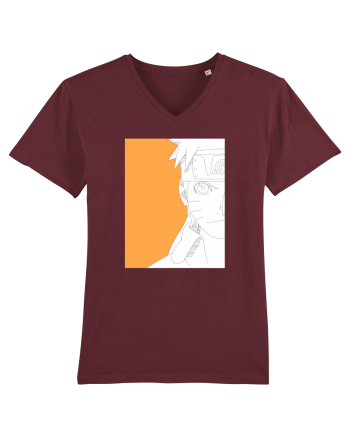 Naruto - Naruto Uzumaki sketch Burgundy