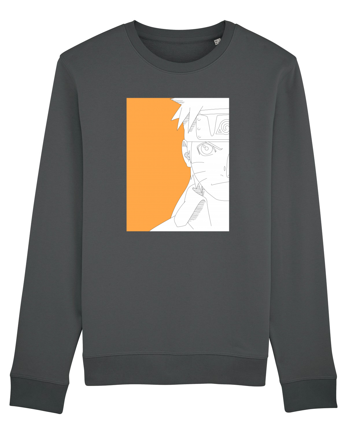 Bluză mânecă lungă Unisex Rise Anthracite