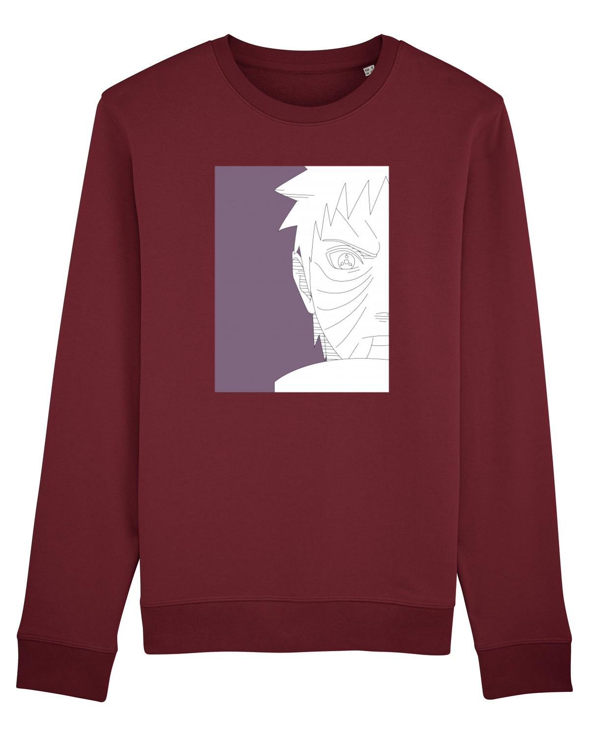 Bluză mânecă lungă Unisex Rise Burgundy