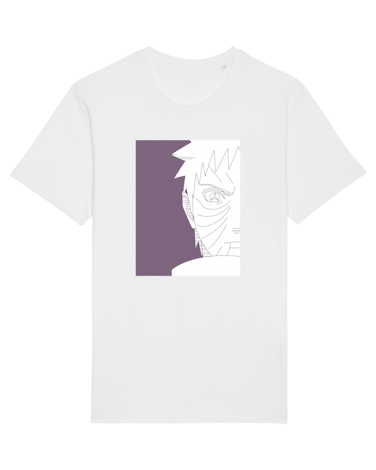 Tricou mânecă scurtă Unisex Rocker White