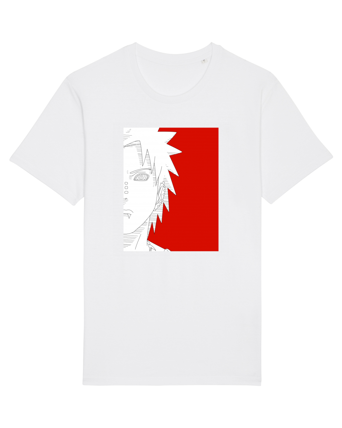 Tricou mânecă scurtă Unisex Rocker White
