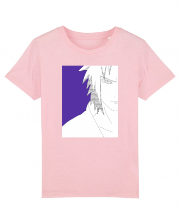 Naruto - Sasuke Uchiha sketch Cotton Pink