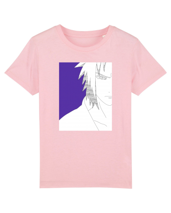 Naruto - Sasuke Uchiha sketch Cotton Pink