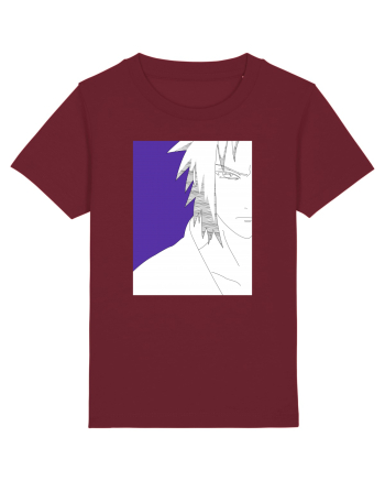 Naruto - Sasuke Uchiha sketch Burgundy