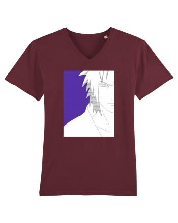 Naruto - Sasuke Uchiha sketch Burgundy
