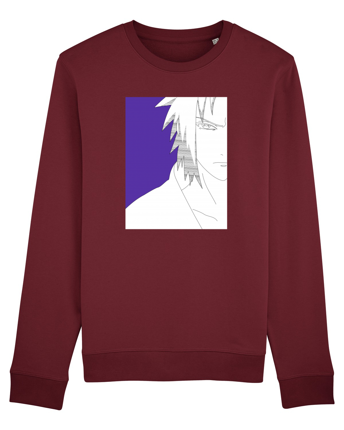 Bluză mânecă lungă Unisex Rise Burgundy